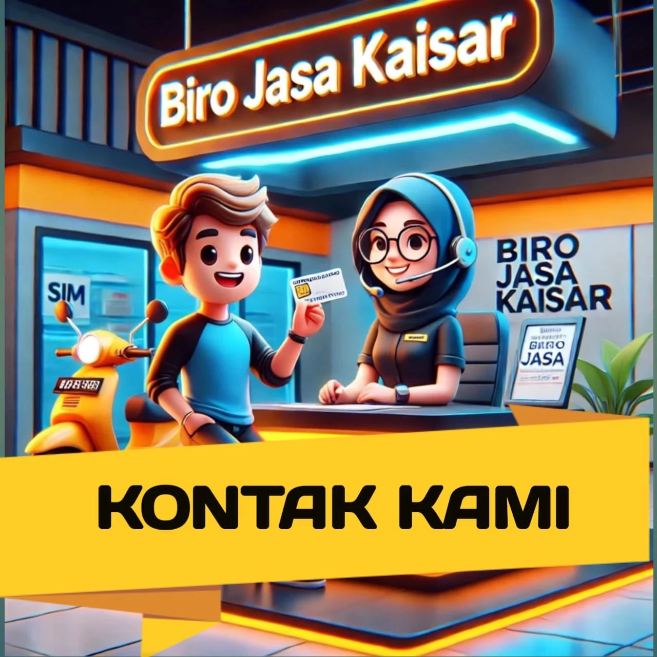 Kontak SIM internasional